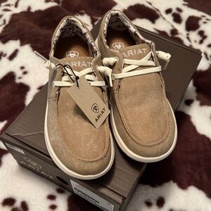 Ariat Women's Tan Boat Shoes